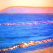 Sun setting, Beachy Head
