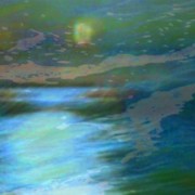 Moon in Sea, video composite