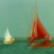 One red sail